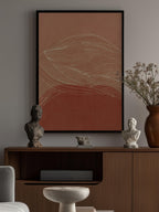 Terracotta Desert Landscape