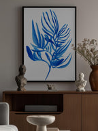 Blue Aquatic Plant Poster 6