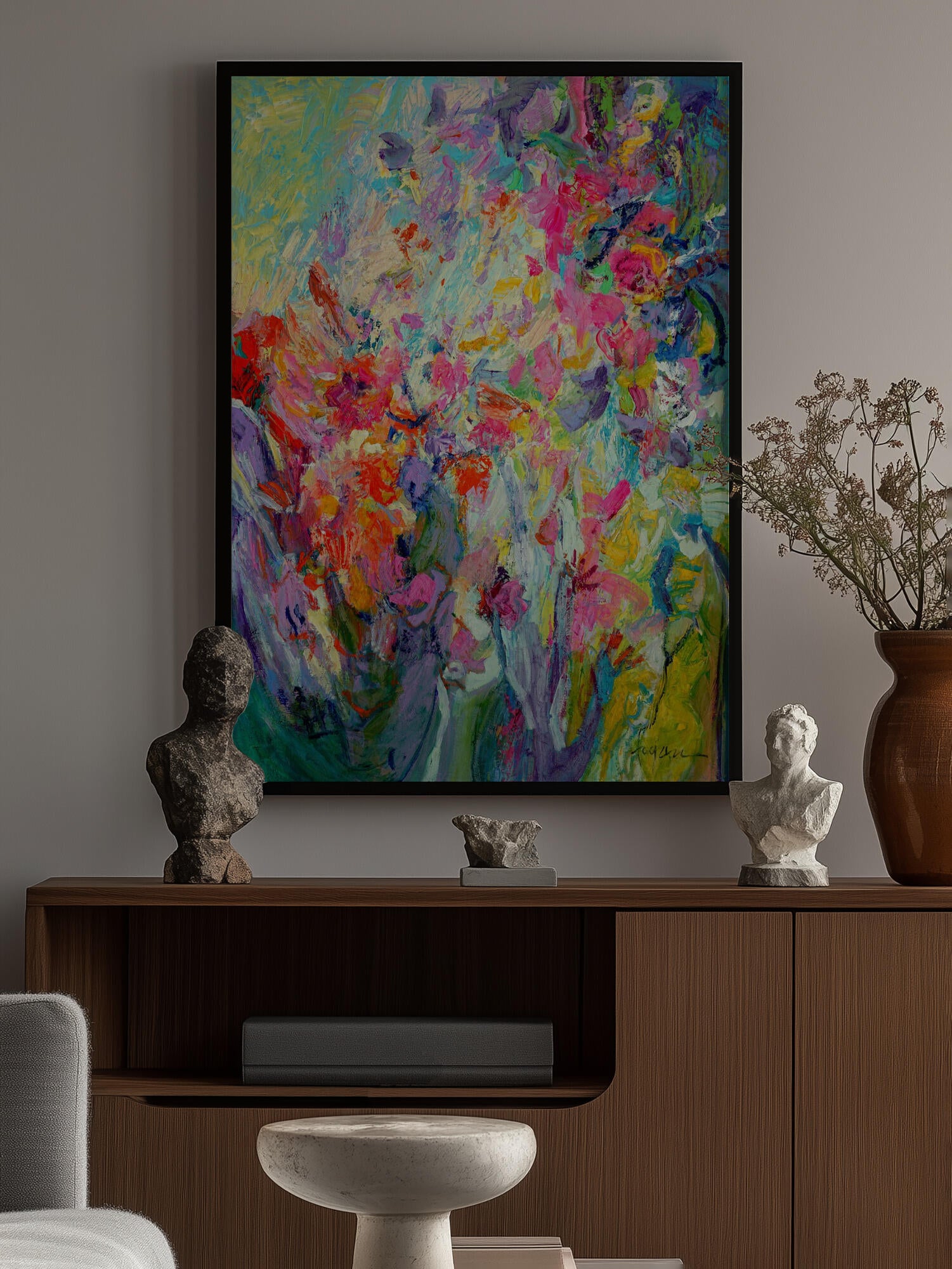 Vivid Floral Symphony
