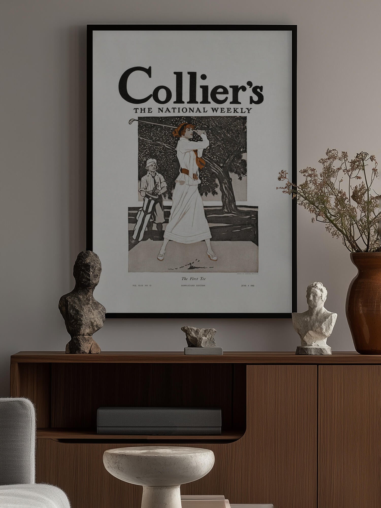 Collier's, the National Weekly, the First Tee (1912)