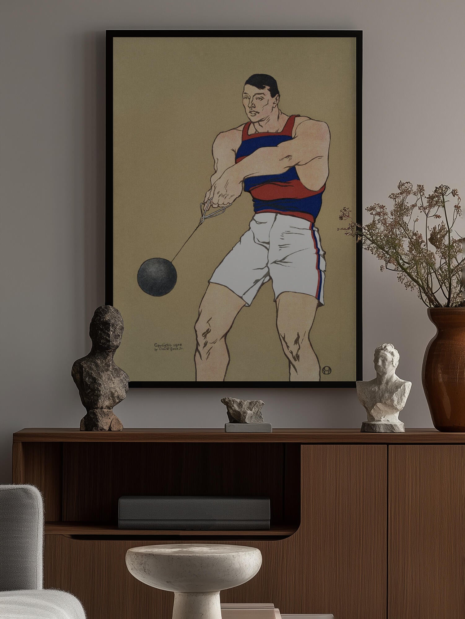 Hammer Throw (1908)