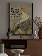 Ride a Stearns and Be Content (1896)