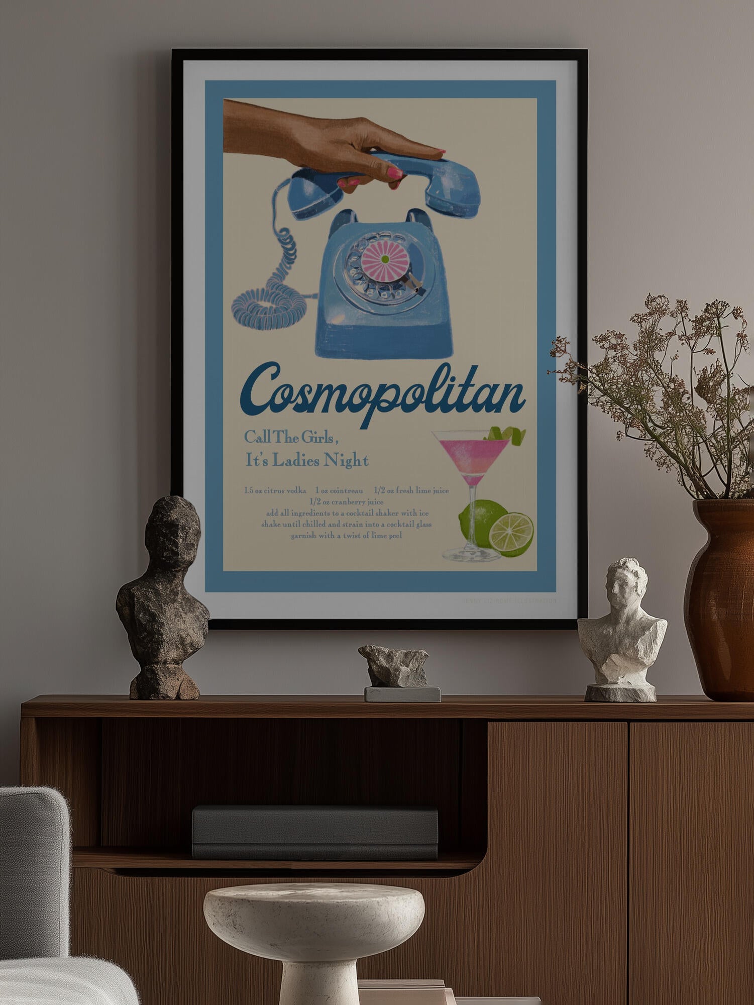 Blue Cosmo