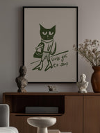 Cat shopping humour
