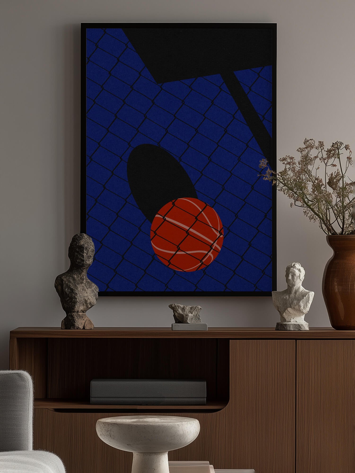 Backjard Basketball Court