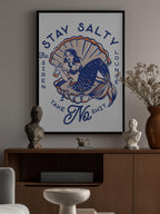 Stay Salty Siren Lounge Pin-Up Mermaid