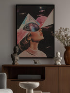 A Woman with Cosmic Elements