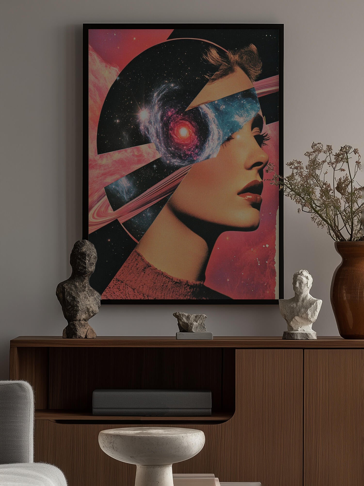 Portraiture with Cosmic Elements