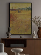 Wheat Field With View of Arles (1888)