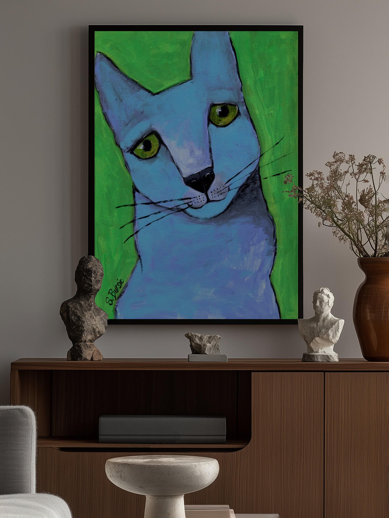 The Big Blue Cat