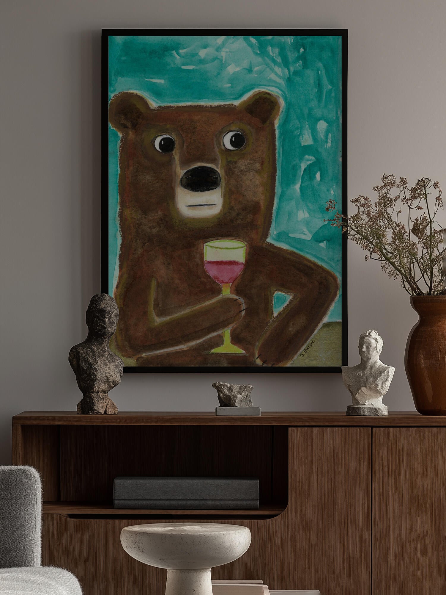 Mr. Bear at the Bar
