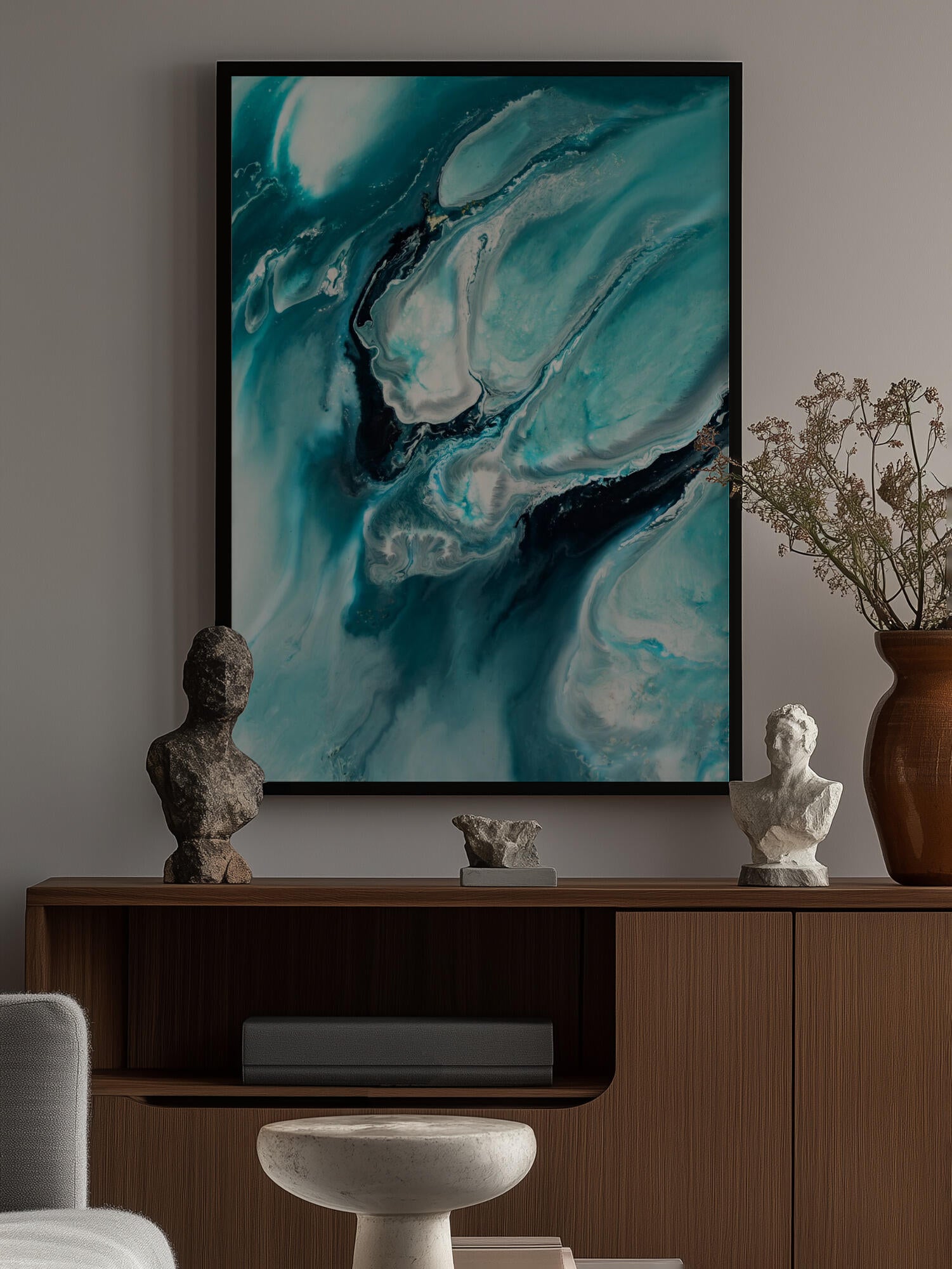 Ocean Teal Aqua Turquoise "Ocean Teal"