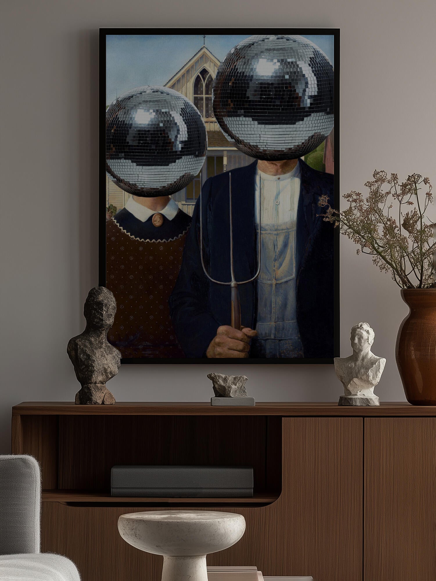 American Gothic with Disco