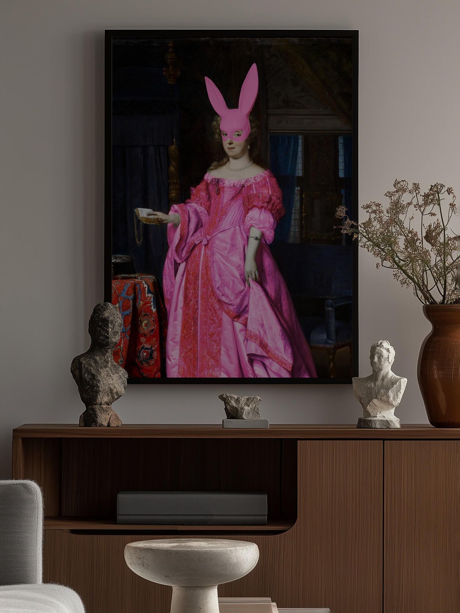 Pink Masquerade Duchess