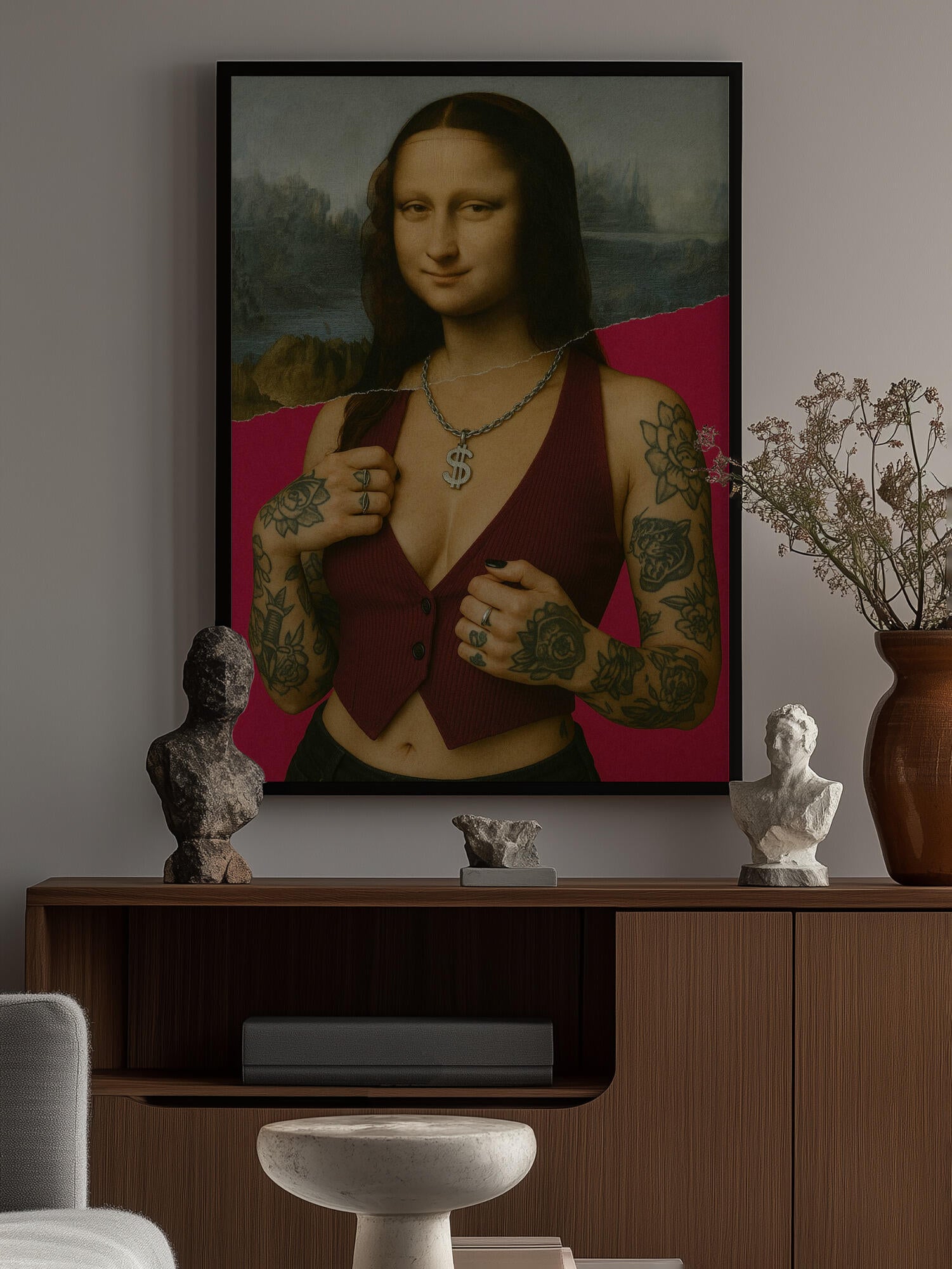 Modern Reinterpretation of the Mona Lisa