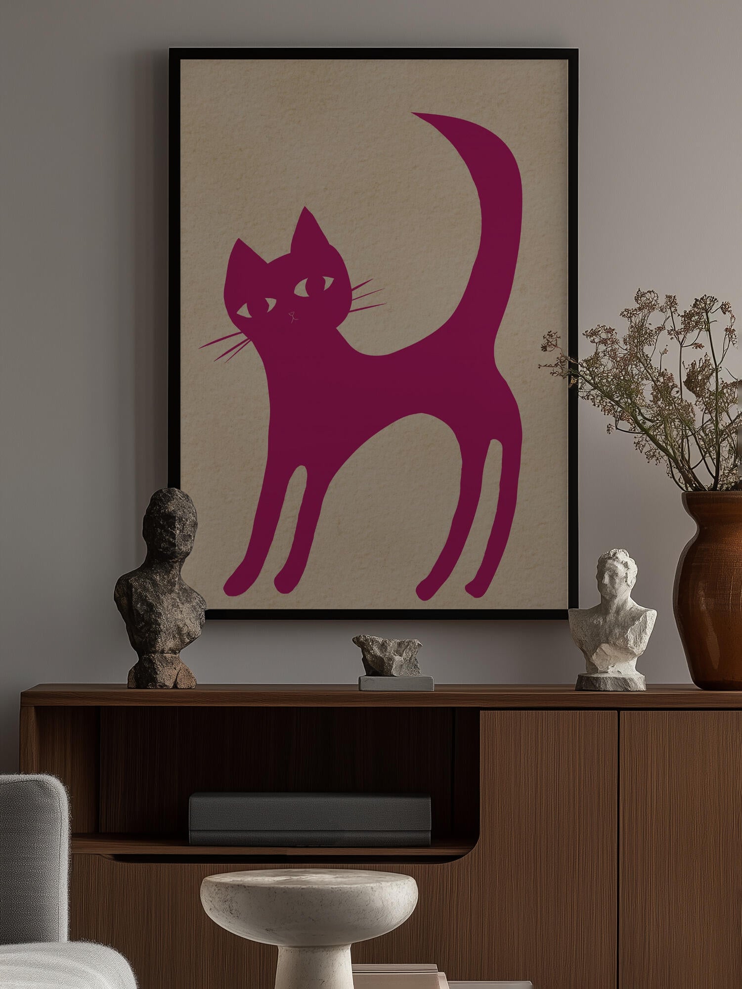 Pink cat