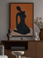 Elegant Sitting Figure