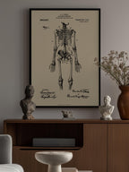 Anatomical Skeleton Patent 1911