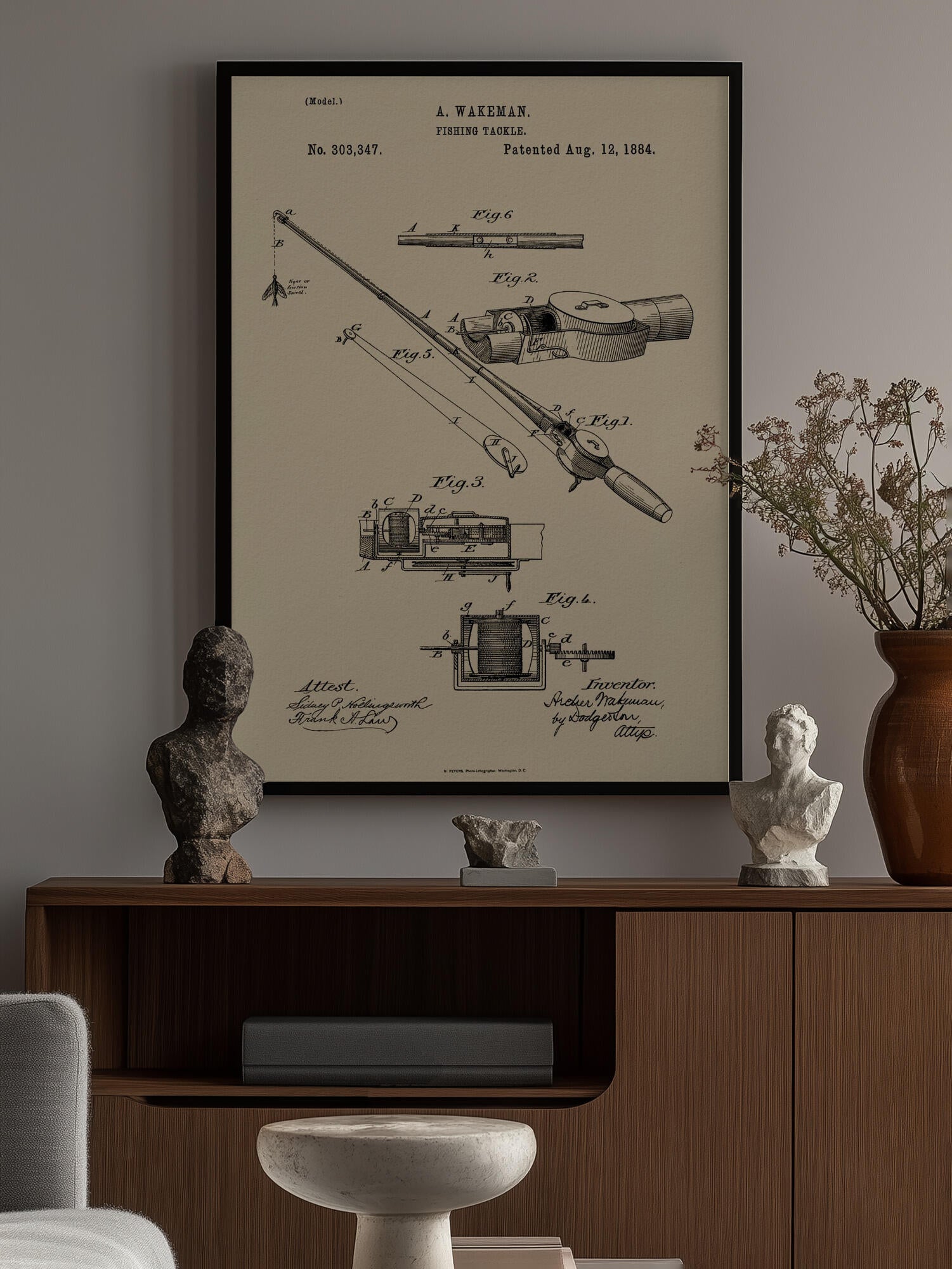 Fishing Tackle Patent 1884