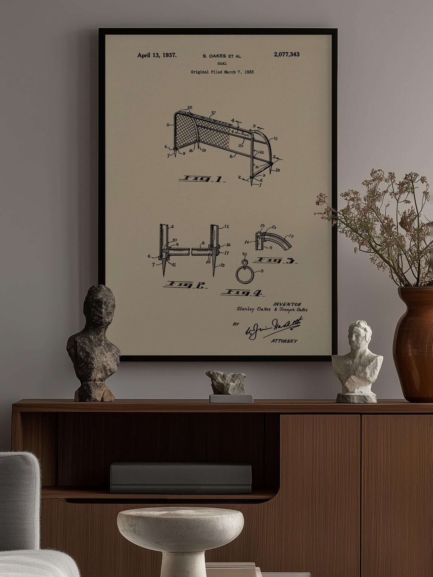 Goal Patent 1933