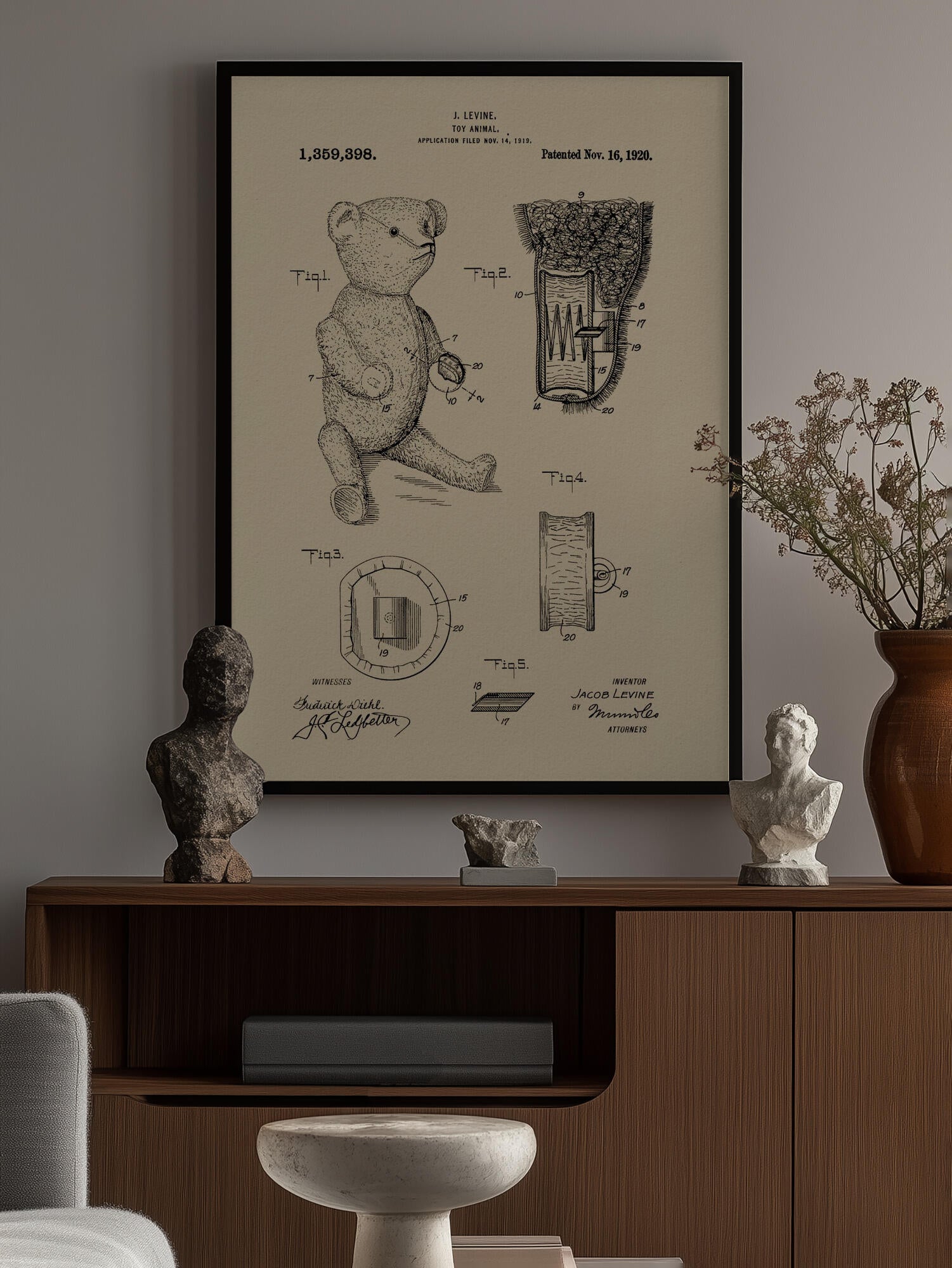 Teddybear Patent 1920