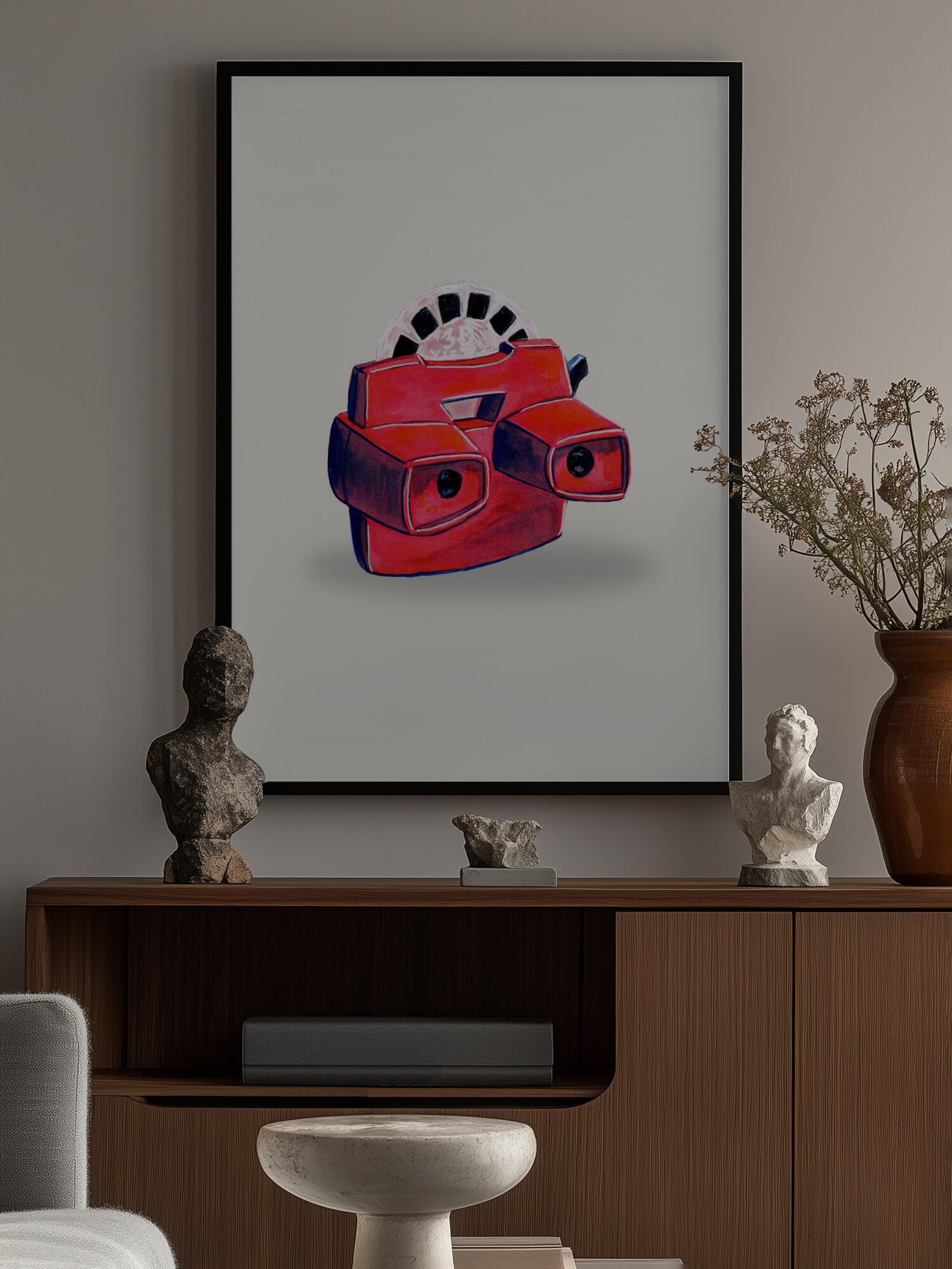 Red Retro Viewer