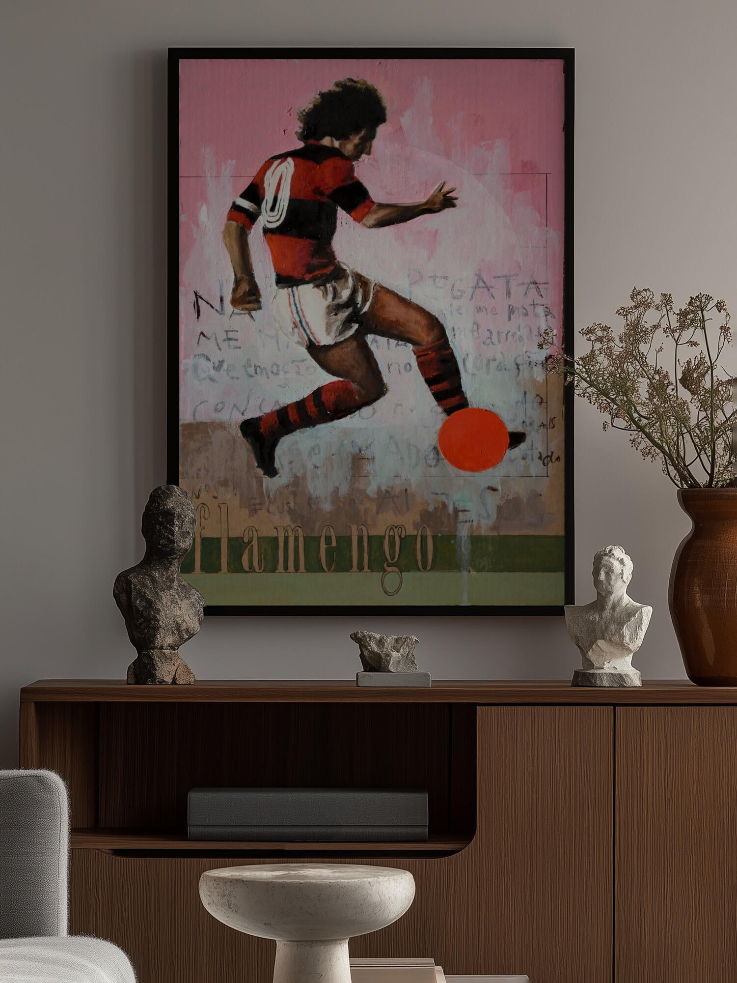 Vintage Football Action