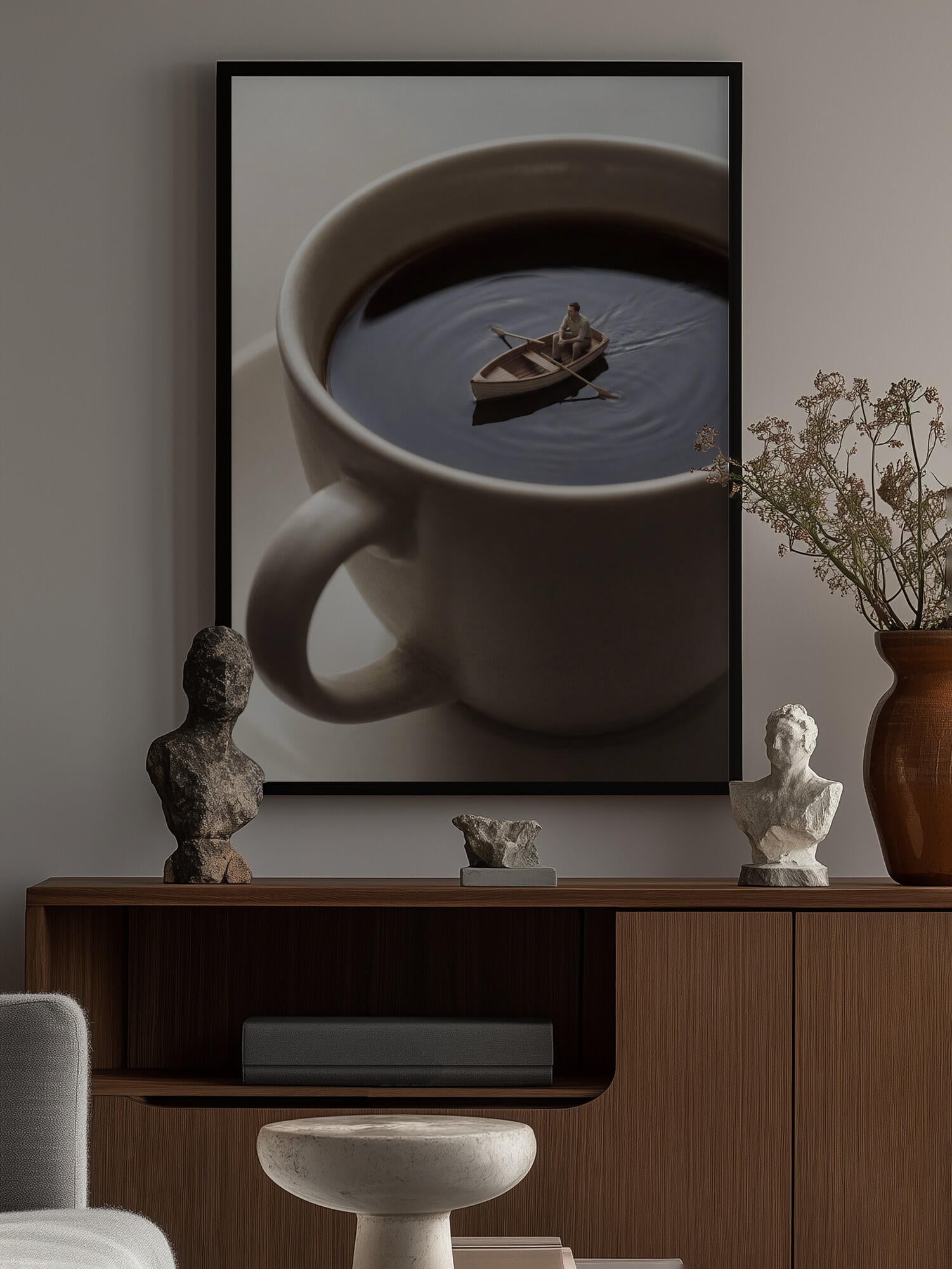 Boat Trip In the Coffee Cup