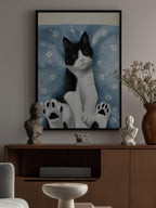Cute Tuxedo Cat