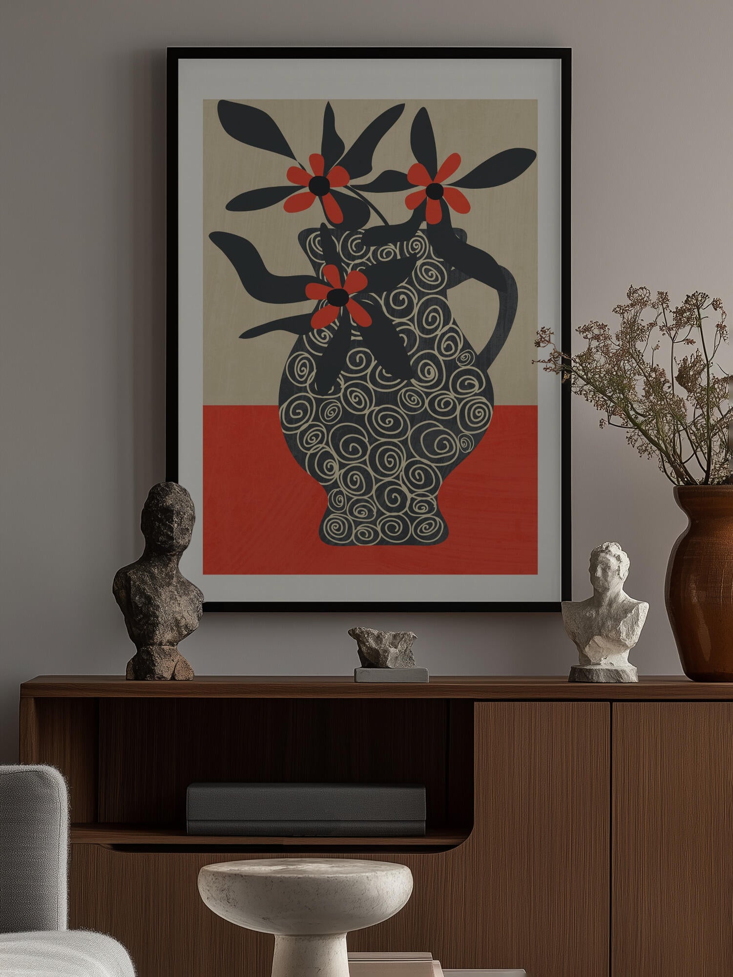 Vibrant Flower Vase