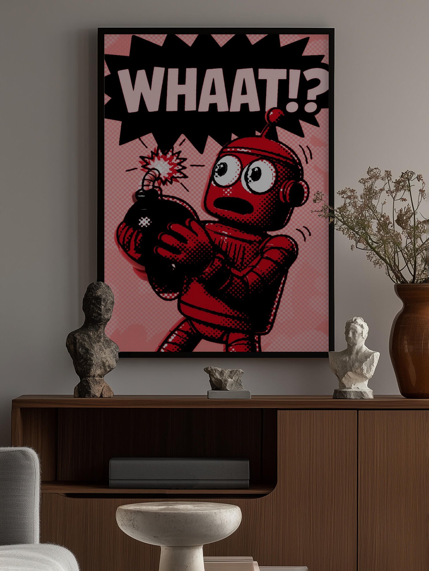 Shocked Robot Bomb