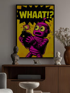 Pink Robot Bomb Scare