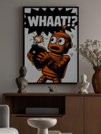 Orange Robot Bomb Shock