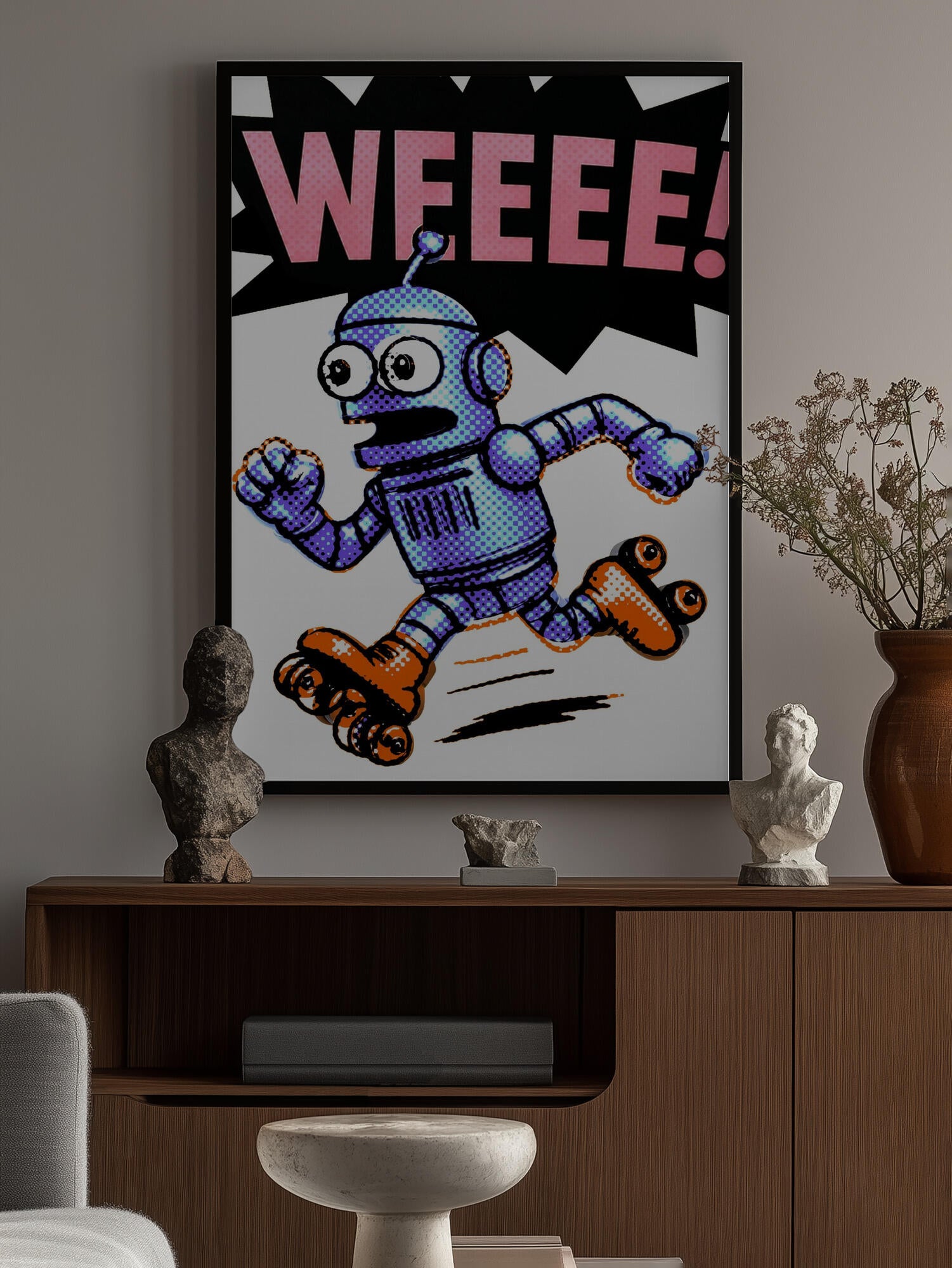 Excited Roller Robot