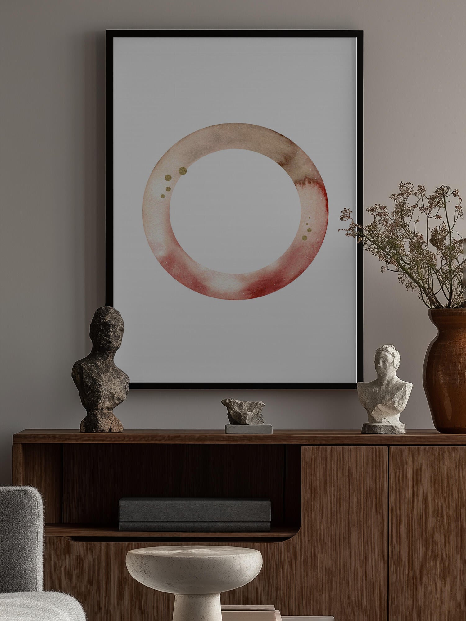 Blush Gold Circle