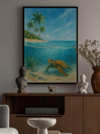 Tropical Sea Turtle View