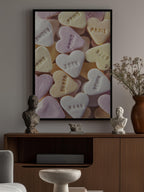 Sweet Pastel Hearts