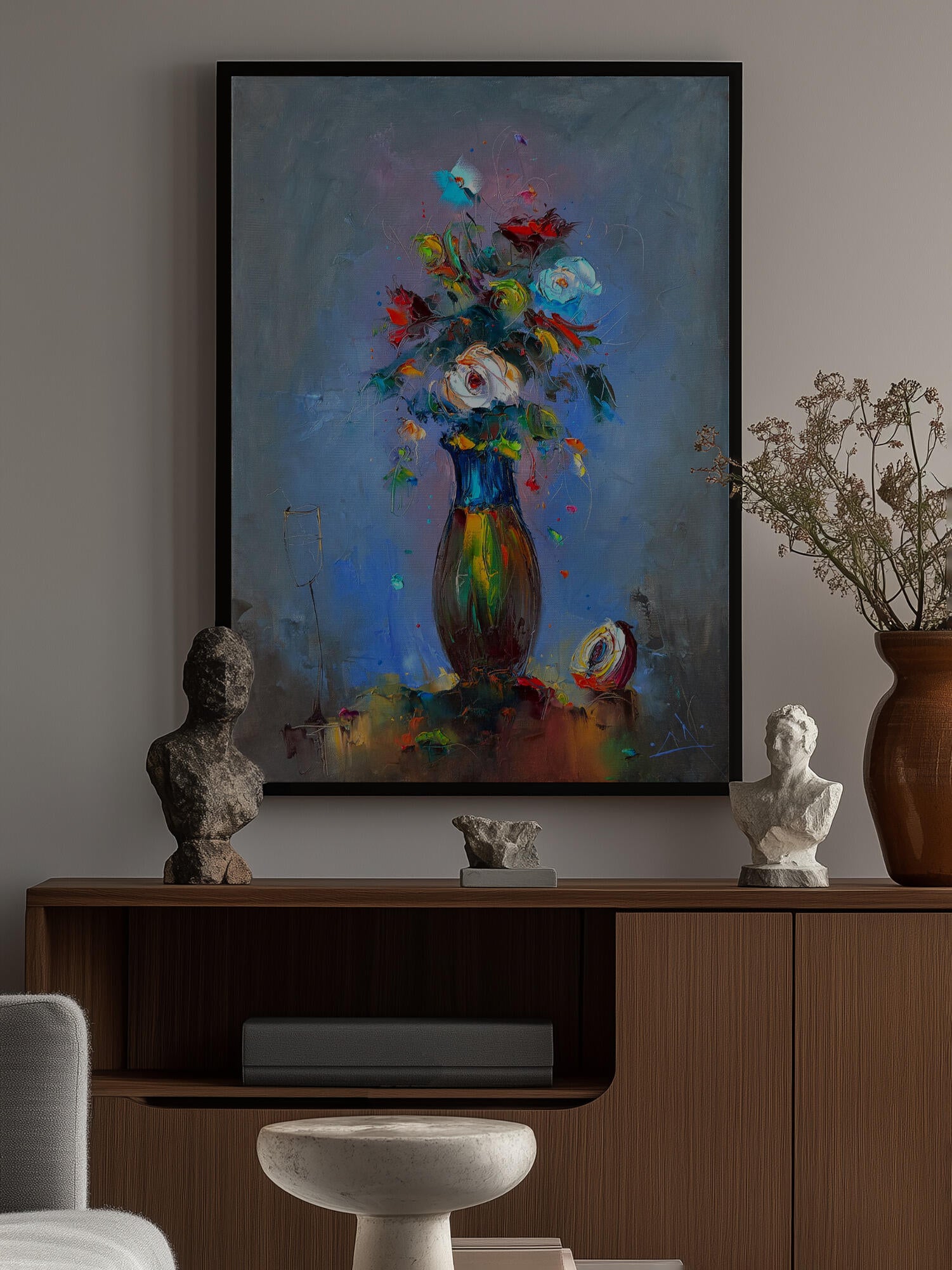 Vibrant Floral Still Life