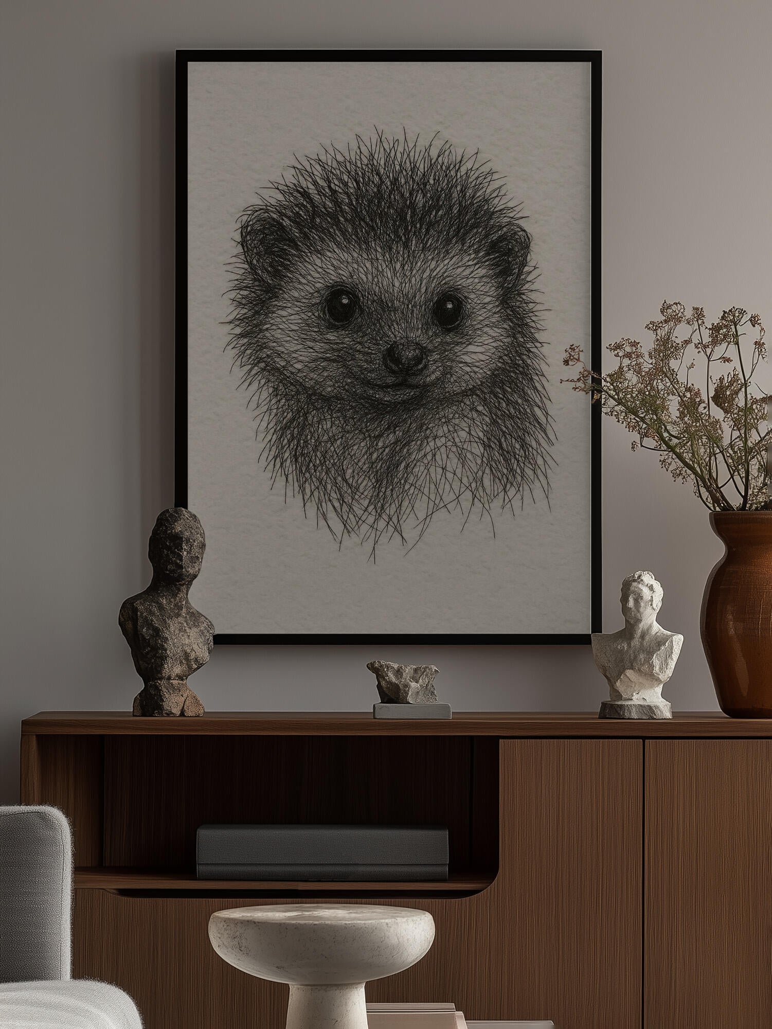 Baby Hedgehog Sketch