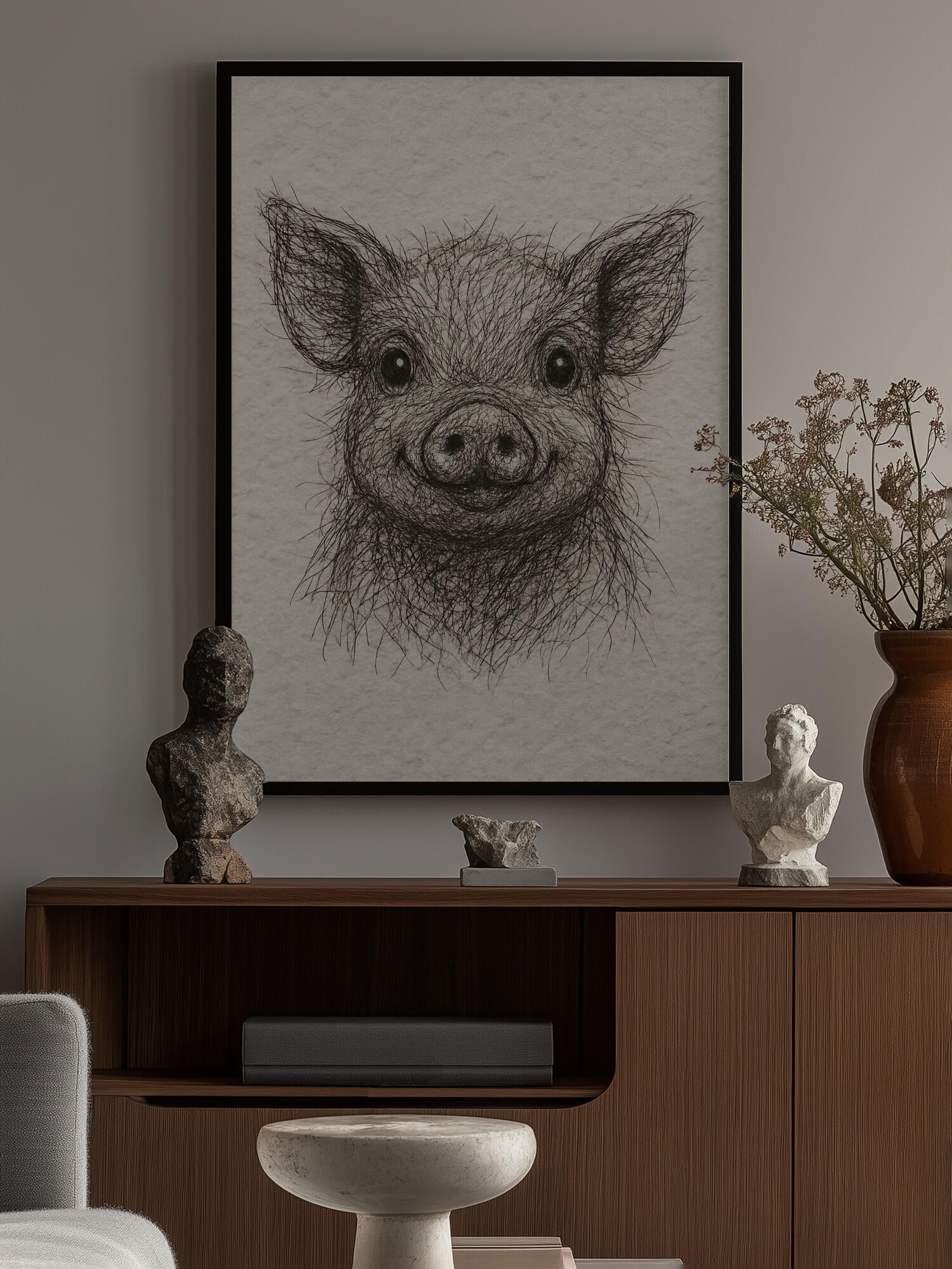 Happy Little Piglet