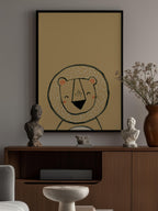 Smiling Cartoon Lion
