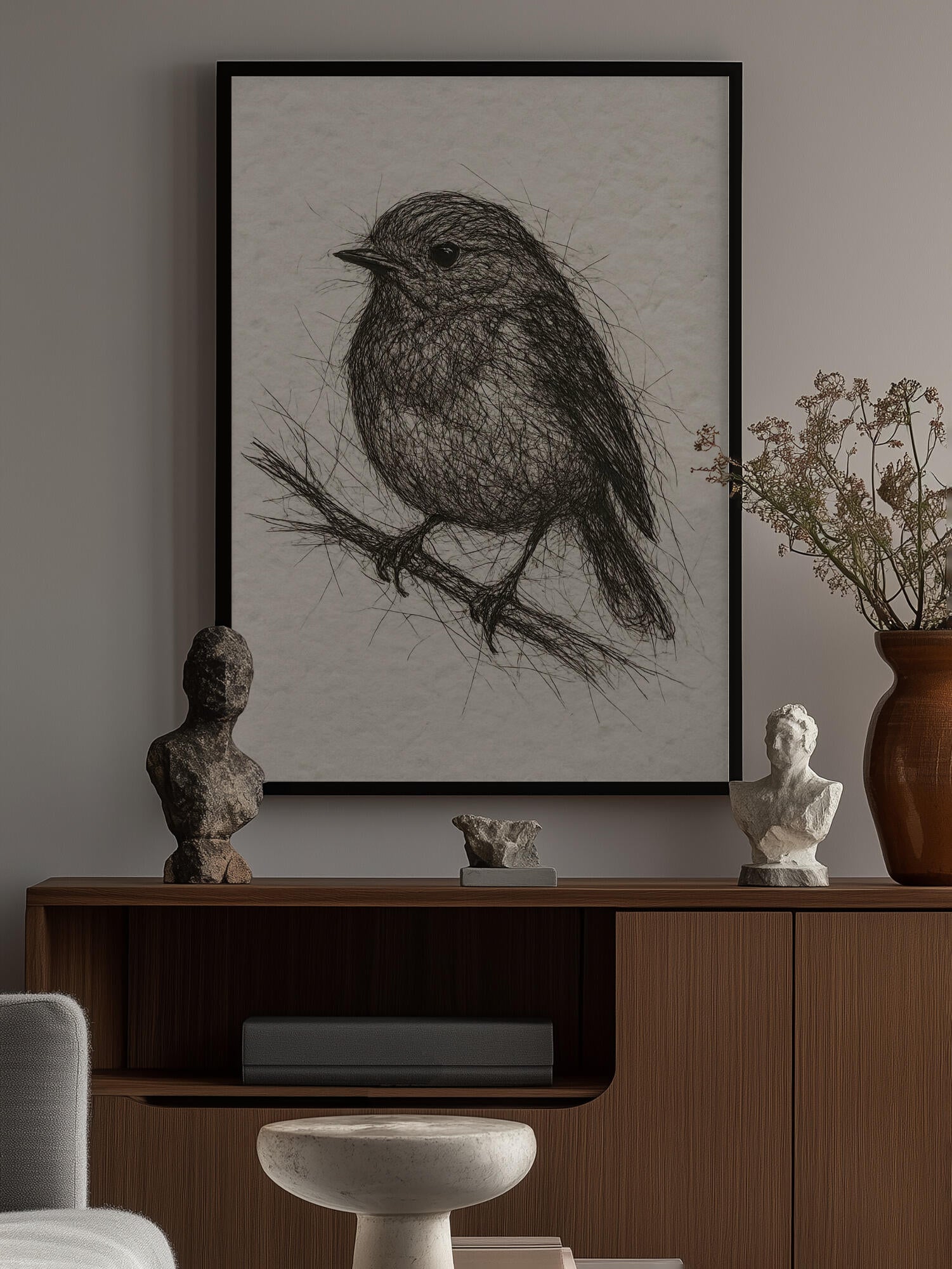 Small Bird Sketch