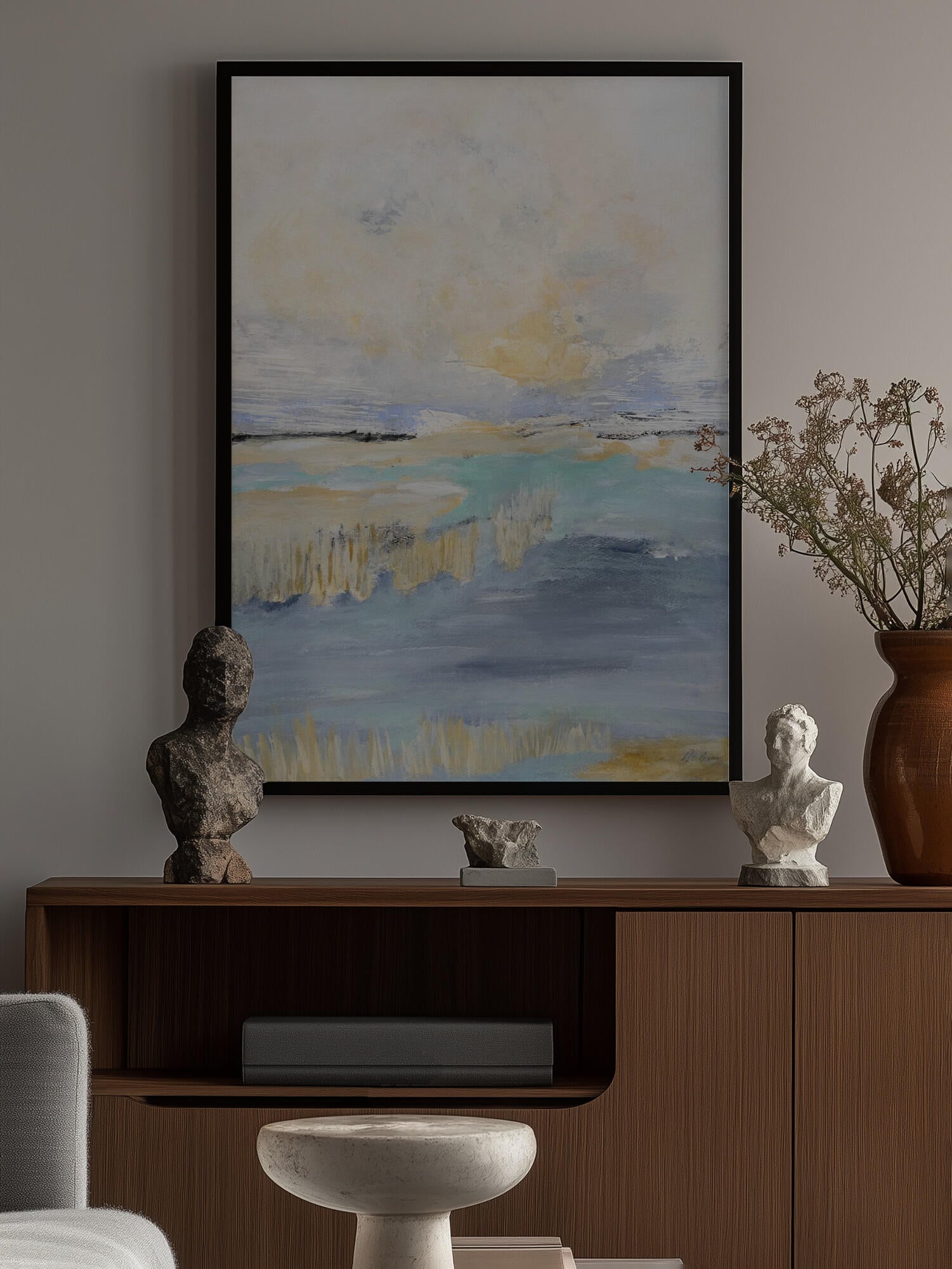 Soft Coastal Abstract