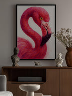 Elegant Pink Flamingo