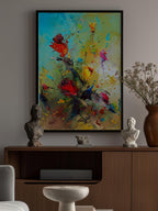 Vibrant Floral Impression