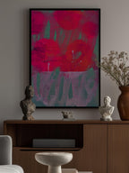 Vibrant Pink Abstract