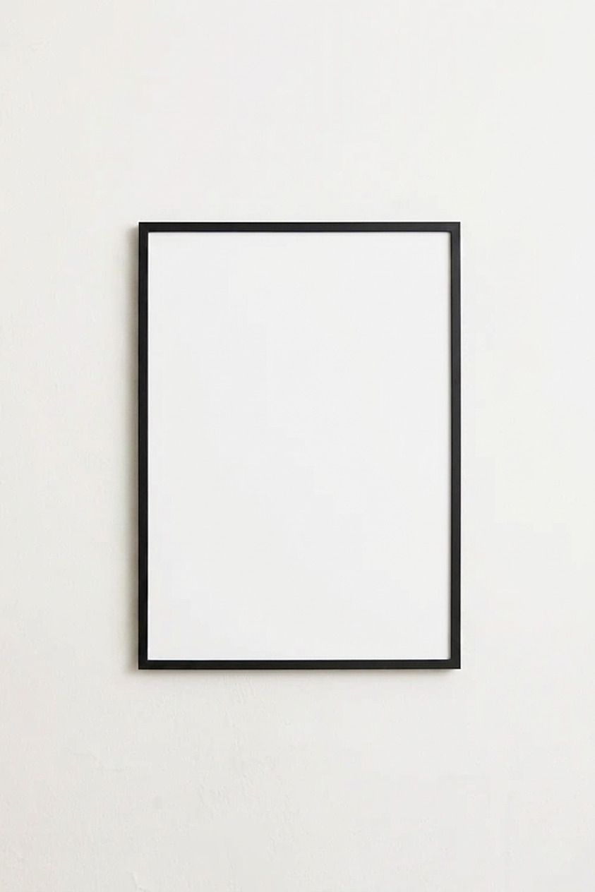 Black Wood Frame