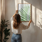 Green Palm Leaf