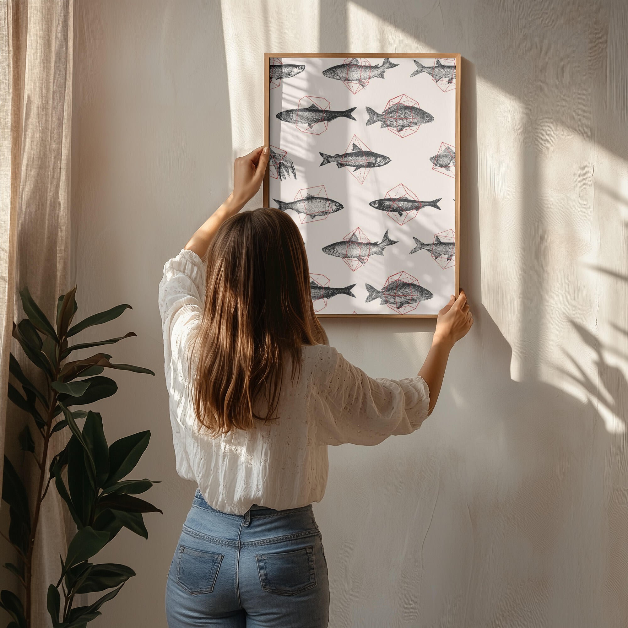 Fishes In Geometrics Nº4