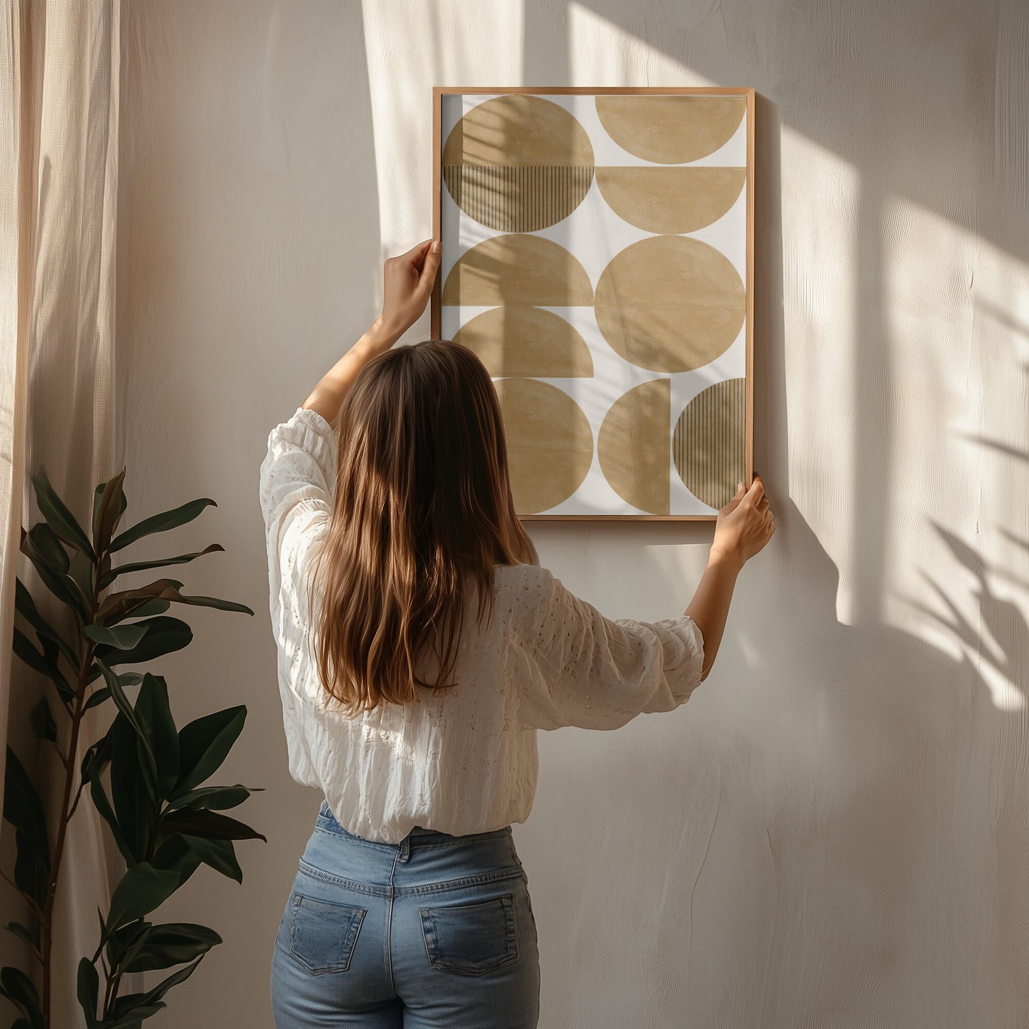 Golden Geometric Rhythm